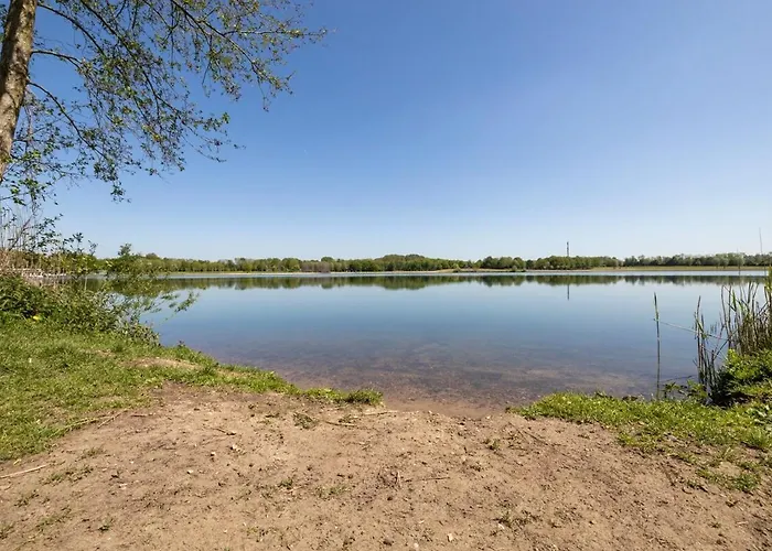 Beautiful On Park On Swimming Water 度假居 Ewijk